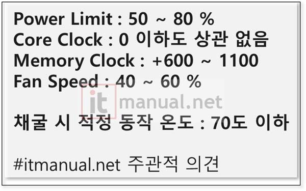 애프터버너 최적 세팅
